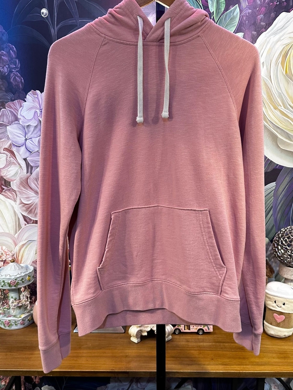American Eagle S Dusty Rose Hoodie Streetwear Sporty Minimalist Athleisure